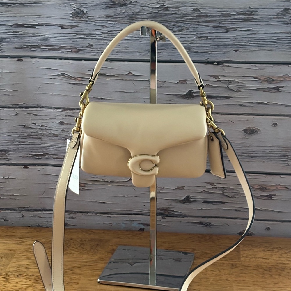 Coach Tabby pillow leather shoulder bag.